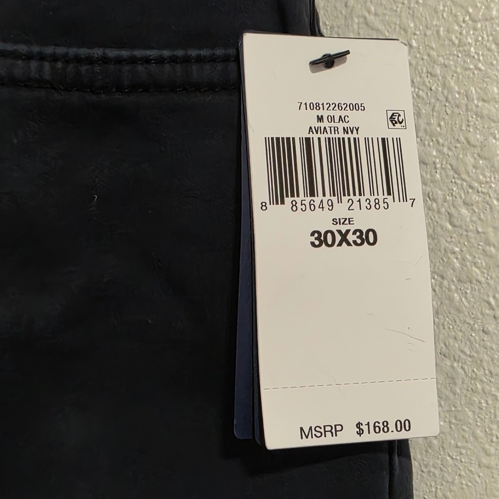 Polo Ralph Lauren Knit Like Sullivan Pant Men's 30x30 Aviator Navy Blue Slim Fit - Picture 3 of 5
